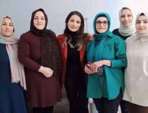 119 bin bin nüfuslu ilçede tek kadın muhtar adayı en büyük mahalleye talip oldu