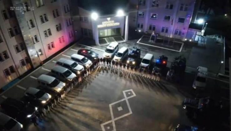 30 ilde ‘BOZDOĞAN-17’ operasyonu: Çok sayıda şüpheli yakalandı