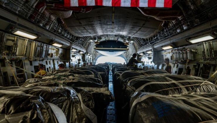 ABD: Gazze'ye 46 bin gıda paketi gönderildi