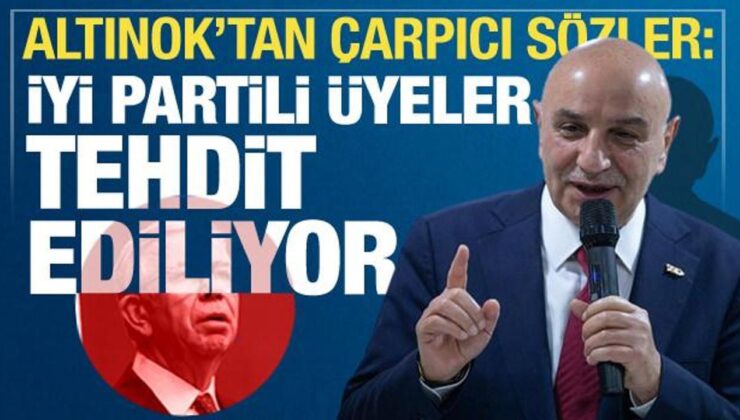 AK Parti adayı Turgut Altınok: İYİ Partili üyelere tehditler var