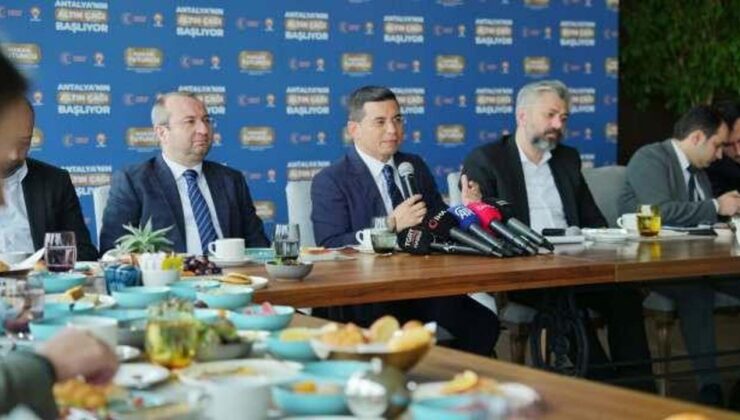 AK Parti’nin Antalya adayı Hakan Tütüncü: Veriler seçimi kazanacağımızı gösteriyor