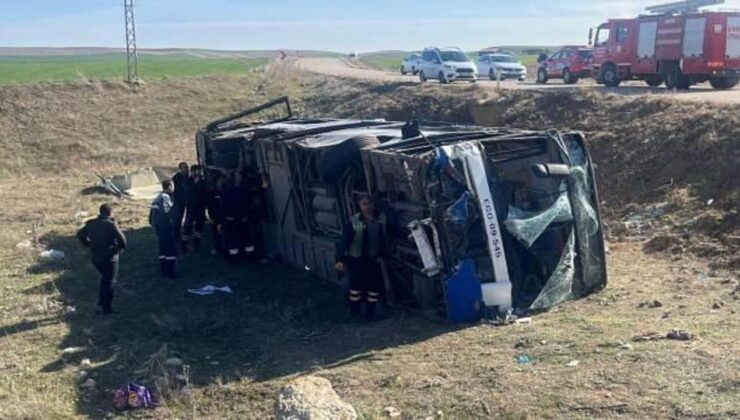 Ankara’da feci kaza! EGO devrildi, çok sayıda yaralı var