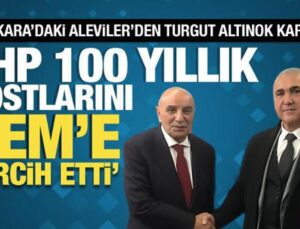 Ankara’daki Aleviler Turgut Altınok’u destekleme kararı aldı!