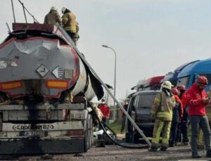 Ataşehir’deki tanker patlamasıyla ilgili 1 kişi tutuklandı