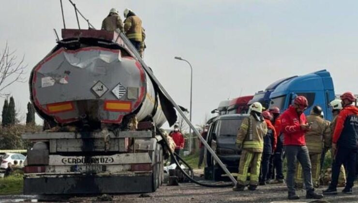 Ataşehir’deki tanker patlamasıyla ilgili 1 kişi tutuklandı