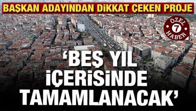 Avcılar’a müjdeyi verdi: 5 yıl içerisinde kentsel dönüşüm tamamlanacak