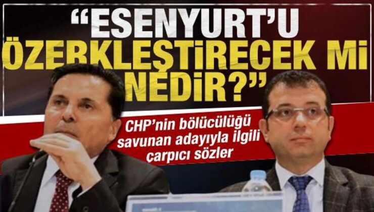 Bölücülüğü savunan adayla ilgili çarpıcı sözler: Esenyurt’u özerkleştirecek mi nedir?