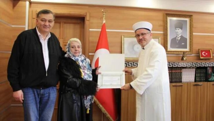 Bolu’ya gelin gelen kadın Ramazan ayında Müslüman oldu