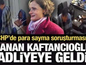 CHP’de para sayma soruşturması: Canan Kaftancıoğlu adliyeye ifade vermeye geldi