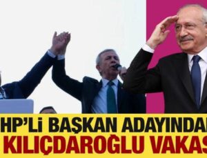 CHP’li başkan adayından ikinci Kılıçdaroğlu vakası!
