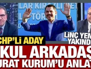 CHP’li aday Mesut Özarslan okul arkadaşı Murat Kurum’u anlattı!