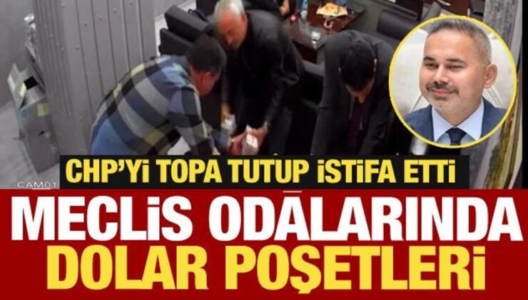 CHP’li yönetici kin kusarak istifa etti! Meclis odalarında dolar poşeti itirafı