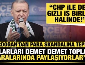 Cumhurbaşkanı Erdoğan: CHP-DEM gizli işbirliği halinde