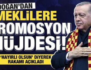 Cumhurbaşkanı Erdoğan emeklilere güzel haberi duyurdu: ‘Hayırlı olsun’