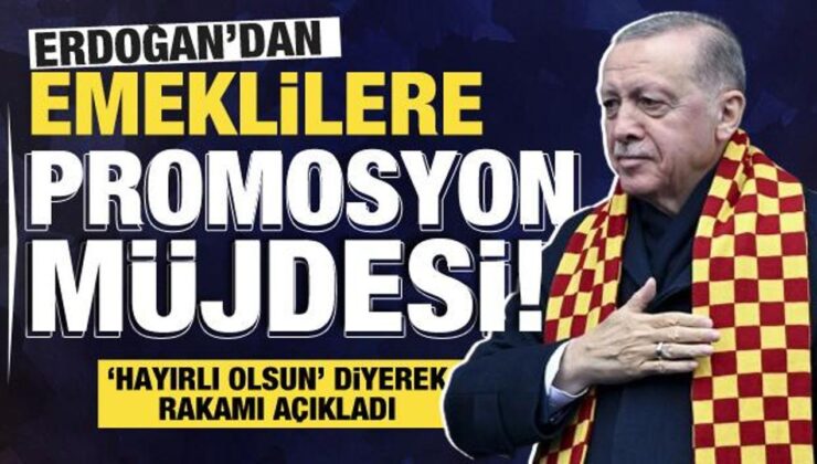 Cumhurbaşkanı Erdoğan emeklilere güzel haberi duyurdu: ‘Hayırlı olsun’