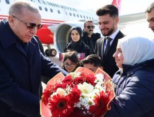 Cumhurbaşkanı Erdoğan, Erzurum’da