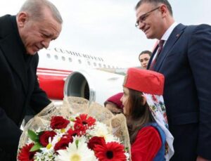 Cumhurbaşkanı Erdoğan Van’a geldi
