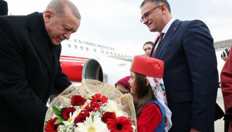 Cumhurbaşkanı Erdoğan Van’a geldi