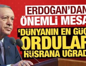 Cumhurbaşkanı Erdoğan’dan 18 Mart mesajı