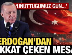 Cumhurbaşkanı Erdoğan’dan İstiklal Marşı mesajı