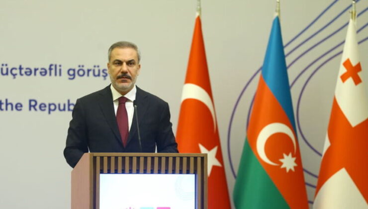 Dışişleri Bakanı Fidan Azerbaycan'da konuştu: "Gazze'deki zulmün sonlandırılması çağrısında bulunduk"