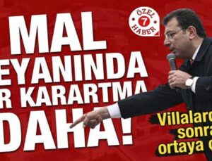 Ekrem İmamoğlu’nun mal varlığında bir karartma daha!
