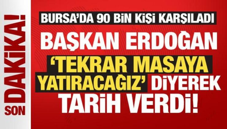 Erdoğan’dan son dakika emekli maaşı açıklaması: Masaya yatıracağız!