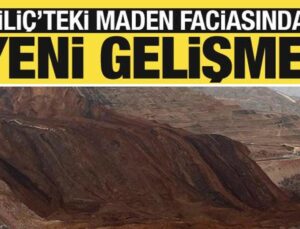 Erzincan’da maden sahasındaki toprak kaymasında yeni gelişme