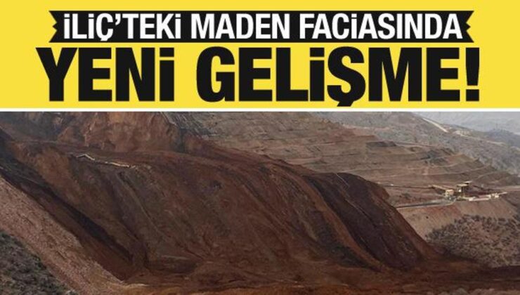 Erzincan’da maden sahasındaki toprak kaymasında yeni gelişme