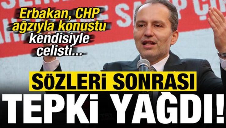Fatih Erbakan, CHP ağzıyla konuştu kendisiyle çelişti! Tepkiler çığ gibi büyüdü…