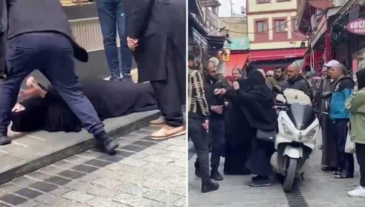 Fatih’te çarşaflı kadını darp eden saldırgan hakkında yeni gelişme