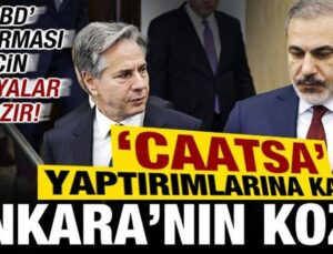 Fidan’dan ABD çıkarması! Dosyalar hazır, CAATSA yaptırımlarına karşı Türkiye’nin kozu…