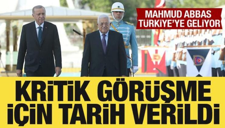 Filistin Devlet Başkanı Mahmud Abbas, Türkiye’ye geliyor