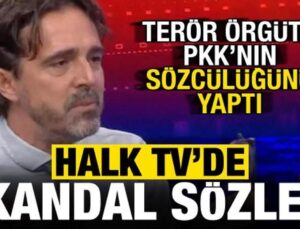 Halk TV’de skandal sözler! Terör örgütü PKK’nın sözcülüğünü yaptı