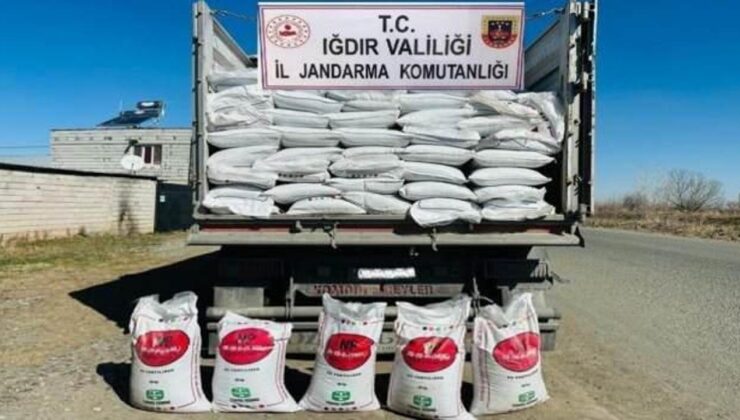 Iğdır’da kaçak gübre operasyonu: 4 gözaltı