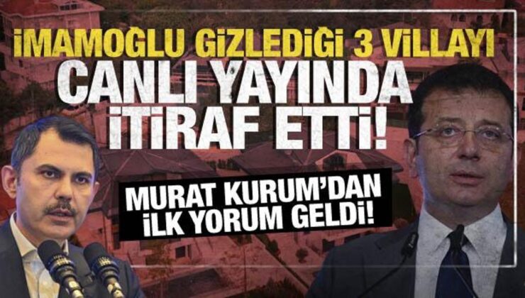 İmamoğlu mal varlığında gizlediği 3 villayı itiraf etti! ‘İmamoğlu İnşaat’ın üzerine’