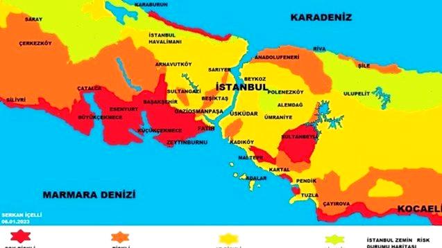 İstanbul Deprem Risk Haritası