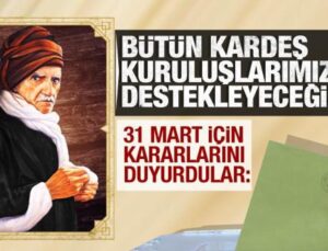 İstanbul İlim ve Kültür Vakfı: Bütün kuruluşlarımızla Cumhur İttifakı’nı destekleyeceğiz