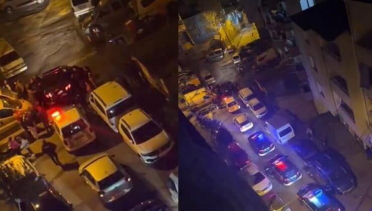 İstanbul’da hareketli anlar: Polise bıçak çekti