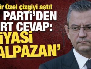 İYİ Partili Çömez’den, Özgür Özel’e tepki: ‘Çaresizlik ve siyasi kalpazanlık’