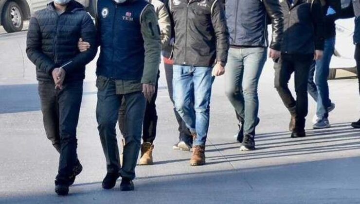 İzmir’deki terör operasyonunda 5 şüpheli gözaltına alındı