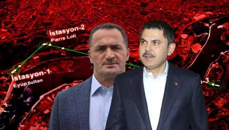 Kadir Topbaş’ın hayalini Murat Kurum gerçekleştirecek… O teleferik hattı kuruluyor