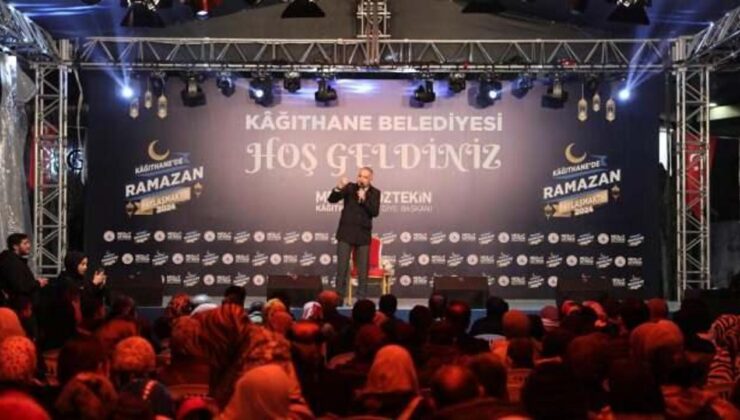 Kağıthane’de Ramazan paylaşmaktır