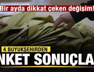 Kayseri, Gaziantep, Diyarbakır, Eskişehir seçim anketi sonuçları! Zirve değişti