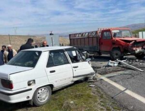 Malatya’daki feci kaza hayattan kopardı