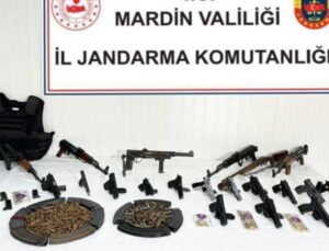 Mardin’de silah kaçakçılarına operasyon: 8 kişi tutuklandı