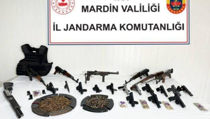Mardin’de silah kaçakçılarına operasyon: 8 kişi tutuklandı