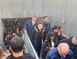 Mecidiyeköy’de yürüyen merdiven aniden ters yönde çalıştı! Yaralılar var