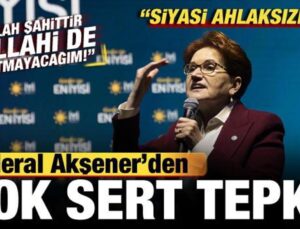 Meral Akşener, Mansur Yavaş’ı topa tuttu: Siyasi ahlaksızlık, vallahi unutmayacağım!
