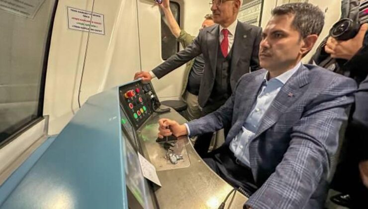 Murat Kurum, İstanbul Havalimanı-Arnavutköy Metro Hattı Açılış Töreni’ne katıldı